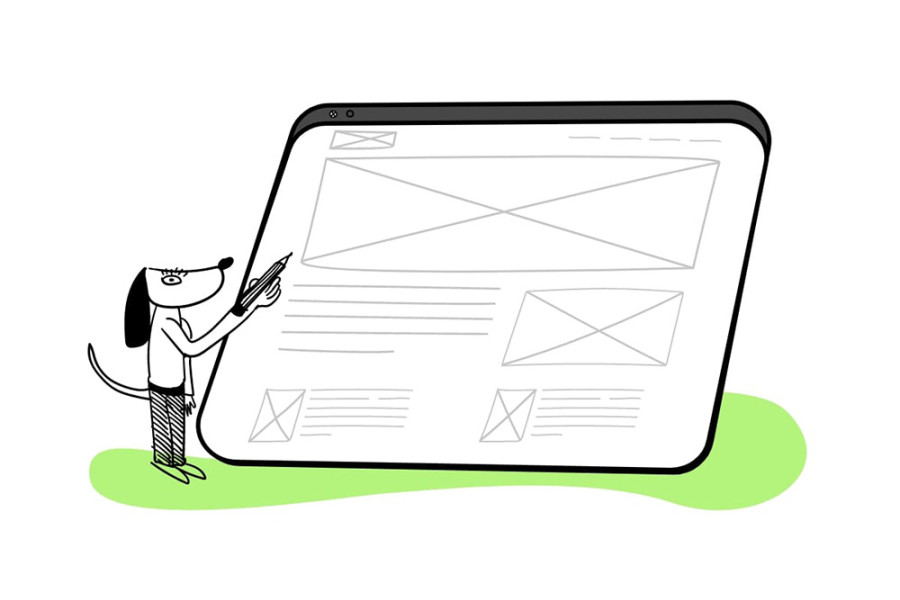 The featured image for the 'Why wireframes are important' article